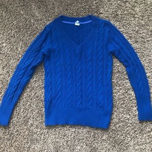 Blue v-Neck Sweater